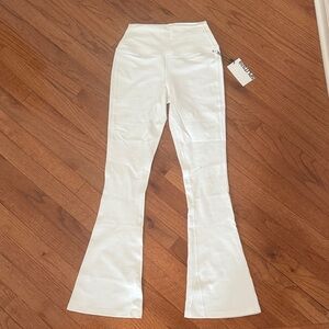 Splits59 white flare leggings